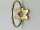 Rose Cut Diamond Ring 18ct Gold - Ishy Antiques