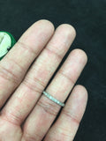 Reserved for S. Part 1/2 Art Deco Diamond Eternity Ring - Ishy Antiques