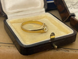 Antique 1.15ct Old Cut Diamond Ring