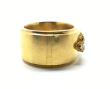 Austrian Victorian Gold, Pearl and Citrine Bangle - Ishy Antiques
