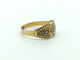 15ct Gold Victorian Seed Pearl Ring - Ishy Antiques