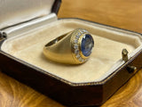 18ct Gold Sapphire and Diamond Ring