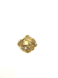 Stunning 18ct Gold Art Nouveu Pendant Brooch - Ishy Antiques