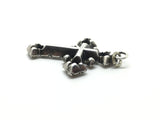Georgian Garnet & Paste Cross Pendant - Ishy Antiques