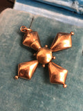 Georgian Paste Cross in Gold