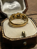 Reserved 18ct Antique Knot Ring