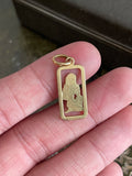 18ct Gold Vintage Pin Up Charm