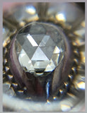 18th Century Rose Cut Diamond Drop