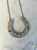 Reserved Edwardian Platinum Diamond Necklace