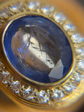18ct Gold Sapphire and Diamond Ring