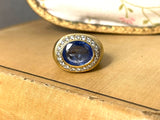 18ct Gold Sapphire and Diamond Ring