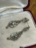 reserved Late Georgian Diamond Earrings