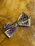 Art Deco Interchangeable Bow Brooch