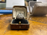 3/3 2.66 carat elongated Cushion cut diamond ring