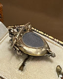 Private Sale D Heart Shaped Garnet Brooch