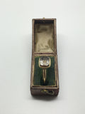 Reserved! Stuart Crystal Monogrammed Mourning Ring Circa 1700 - Rare part 3 - Ishy Antiques