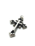 Georgian Garnet & Paste Cross Pendant - Ishy Antiques