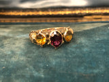 Early Victorian Three Stone Ring