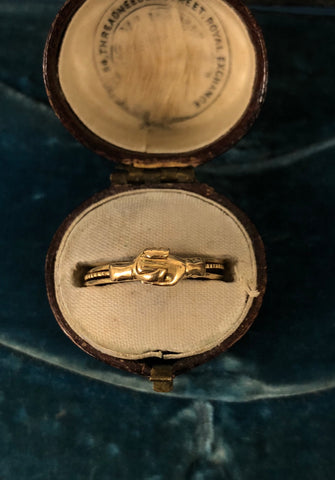 Georgian Fede Gimmel Ring