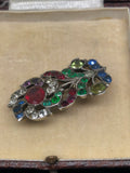 Reserved! Part 1/2 18th Century Paste Flower Brooch