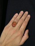 Victorian Carnelian Intaglio Ring