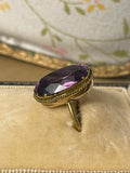 19th Century Amethyst Conversion Ring