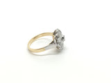 Large 18ct Gold Diamond Ring - Ishy Antiques