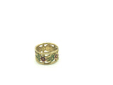 Victorian Floral Gold Band - Ishy Antiques