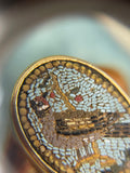 Reserved Victorian Micro Mosaic Bird Ring