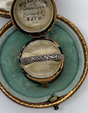 Danish Silver Engraved Band HJ