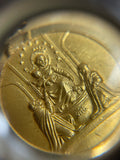 18ct Gold Ave Maria Holy Pendant