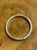 14ct Gold Floral Engraved Band