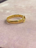 22ct Victorian Gold Buckle Band