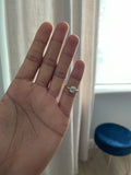 Reserved 1.50ct Old cut Cushion Diamond Ring
