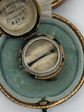 Engraved Art Deco Platinum Band