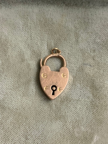 15ct Gold Padlock 1907