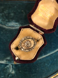 Boxed Georgian Old Cut Diamond Ring