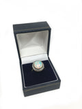 Stunning 1930's Opal and rose cut Diamond Ring - Ishy Antiques