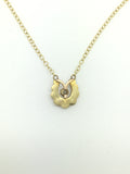 IxH Horse Shoe Diamond Pendant Necklace - Ishy Antiques