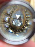 18th Century Rose Cut Diamond Drop