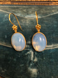 Early 20th century Opaline Gold Earrings