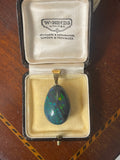 18ct Gold Opal Egg Pendant