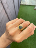 Seule mais occupee Spider Signet Ring 1909