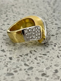 Valente Milan 18ct Diamond Cocktail Ring