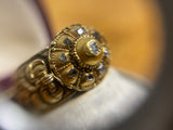 15ct Gold Iberian Diamond Ring c.1850