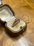 Reserved 15ct Gold Garnet Ring