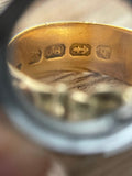 Private Sale M 18ct 1890 Buckle Ring