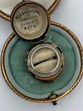 Art Deco Platinum Wedding Band