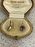 Georgian Amethyst Drop Earrings