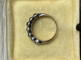 Georgian Old Cut Diamond Half Hoop